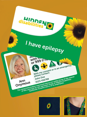 Sunflower Lanyard Id Card